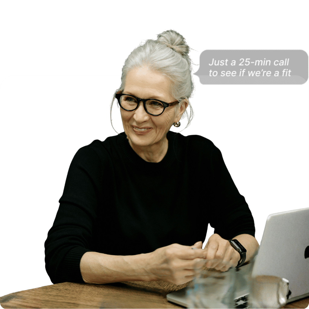 woman reviewing document at desk
